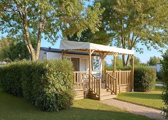Mobil Avec Terrasse - 4 Pers. - Api-1-52-1975 * Visan
